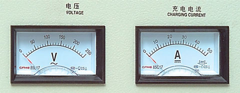 GCA硅整流充電機電壓、電流表