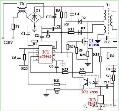 最權(quán)威電動車充電器電路圖
