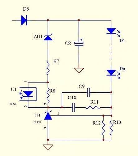 利用TL431做的幾個(gè)直流穩(wěn)壓電源恒流電路解析